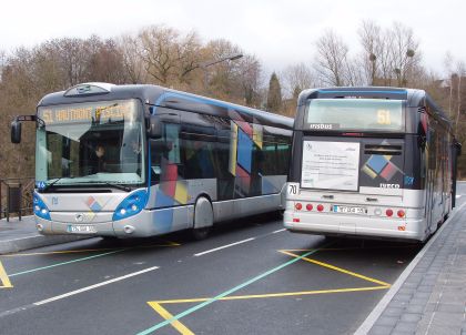 Irisbus Iveco: První Crealis v ulicích Maubeuge.