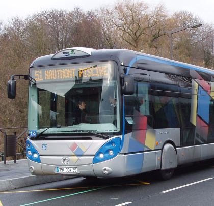 Irisbus Iveco: První Crealis v ulicích Maubeuge.