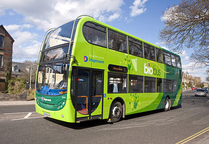 BUSportál SK: Autobusy Scania na autobusovej dráhe Stagecoach Cambridge