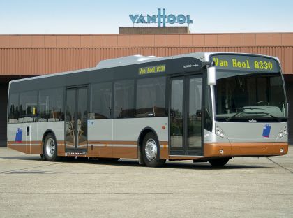 Dodávka 189 autobusů VAN HOOL pro MIVB Brusel.