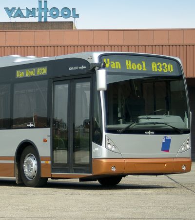 Dodávka 189 autobusů VAN HOOL pro MIVB Brusel.