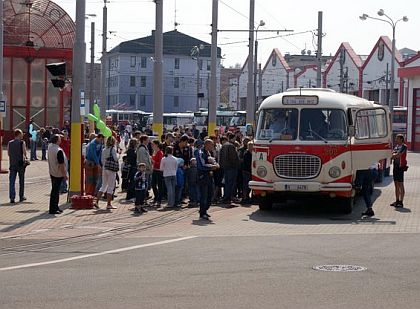 Ze Dne otevřených dveří Dopravního podniku Liberec: