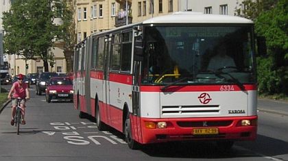 BUSmonitor: Cyklisté v (některých) buspruzích v Praze.