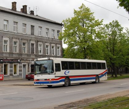 Veřejná doprava v lotyšském městě Liepaja