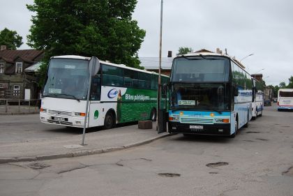 Veřejná doprava v lotyšském městě Liepaja