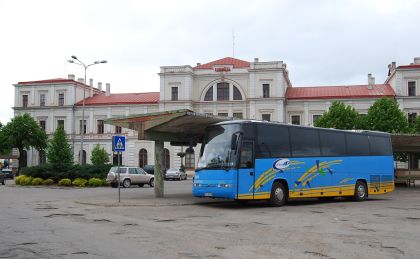 Veřejná doprava v lotyšském městě Liepaja