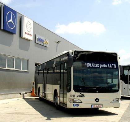 1000. autobus Mercedes-Benz Citaro do Rumunska