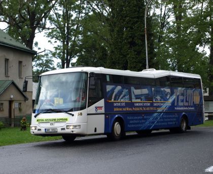 3 x z ČSAD Jablonec n/Ni:Nejen do Jizerských hor cyklobusem. Každý den do Polska