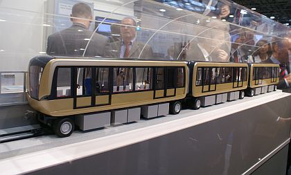 UITP Vienna 2009: Plně automatický letištní 'mover' Airval - koleje i pneumatiky