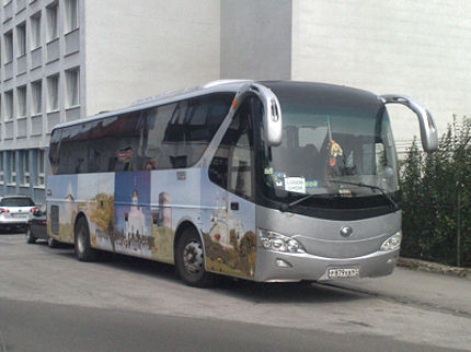 BUSportál SK zachytil  autobus Yutong ZK6119HA