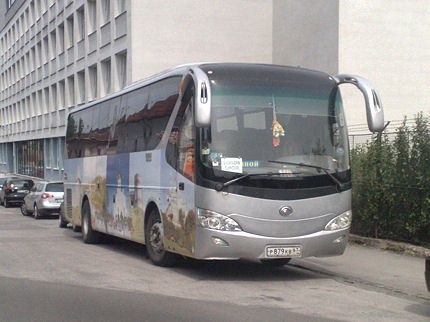 BUSportál SK zachytil  autobus Yutong ZK6119HA