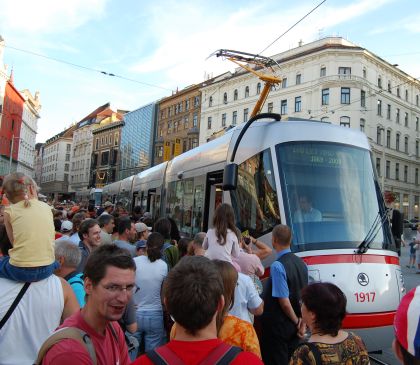 V Brně byly pokřtěny nové tramvaje.