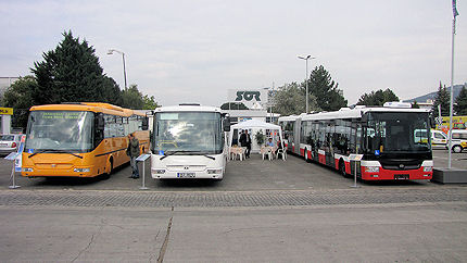 BUSportál SK: Autobusy na Autosalóne Nitra 2009