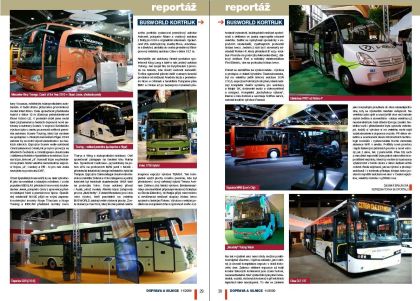 Doprava a silnice 11/2009: BUSWORLD KORTRIJK: Evropská přehlídka autobusů