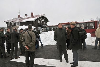 Smědava: Nová autobusová otočka a heliport