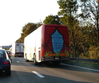 BUSWORLD 2009 - intermezzo: Bibliobus s divadélkem cestou kolem Bruselu