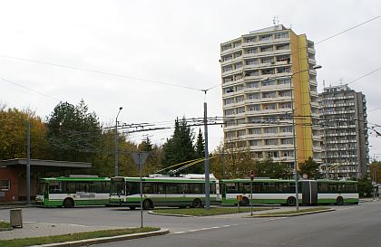 Sváteční  trolejbusová bilance Škoda: Zelenobílé setkání Škoda 25Tr Irisbus,