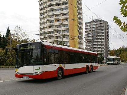 Sváteční  trolejbusová bilance Škoda: Zelenobílé setkání Škoda 25Tr Irisbus,