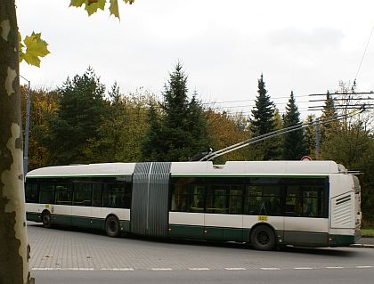 Sváteční  trolejbusová bilance Škoda: Zelenobílé setkání Škoda 25Tr Irisbus,