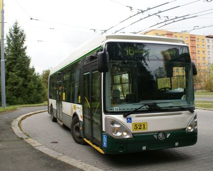 Sváteční  trolejbusová bilance Škoda: Zelenobílé setkání Škoda 25Tr Irisbus,