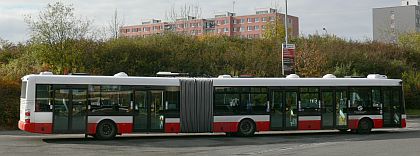 Objektivem čtenáře BUSportálu: Kloubový autobus SOR NB 18 v ulicích Prahy