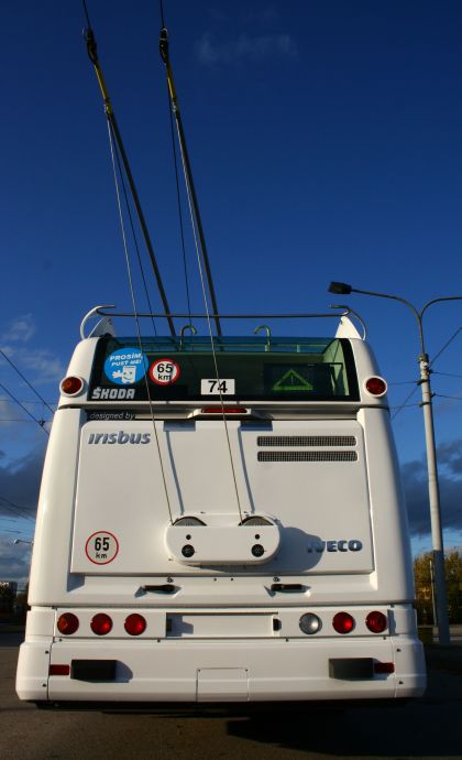 Českobudějovický trolejbus ev.č. 74 v obrazech