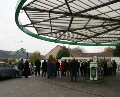 Pražská plynárenská otevřela další plnicí stanici stlačeného zemního plynu (CNG)