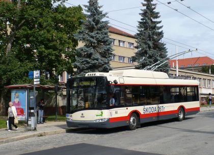 Trolejbusy v Jihlavě: První dodávka trolejbusů Škoda  26Tr  Solaris  