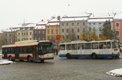 Trolejbusy v Jihlavě: První dodávka trolejbusů Škoda  26Tr  Solaris  