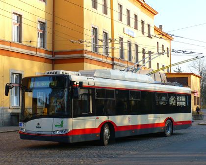 Trolejbusy v Jihlavě: První dodávka trolejbusů Škoda  26Tr  Solaris  