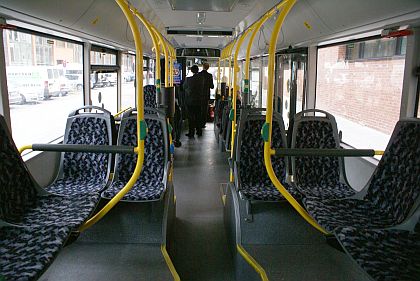 MAN ICE bus z flotily BVG Berlin - vodík ve spalovacím motoru