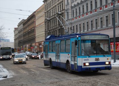 Lotyšské postřehy Miroslava Klase. V  Rize vládne v těchto dnech tuhá zima,  