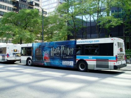 Letní autobusová vzpomínka na Chicago