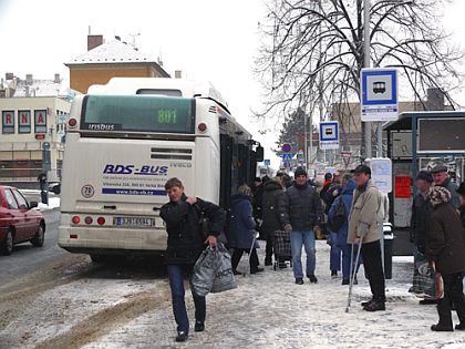 Ve Znojmě nízkopodlažně a také ekologicky