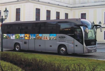 Z 3CSAD v roce 2009: Dopravce rozšířil vozový park o autokar Irisbus MAGELYS HD