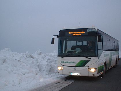 ČSAD autobusy Plzeň: Zimní variace na Radnicku  aneb 