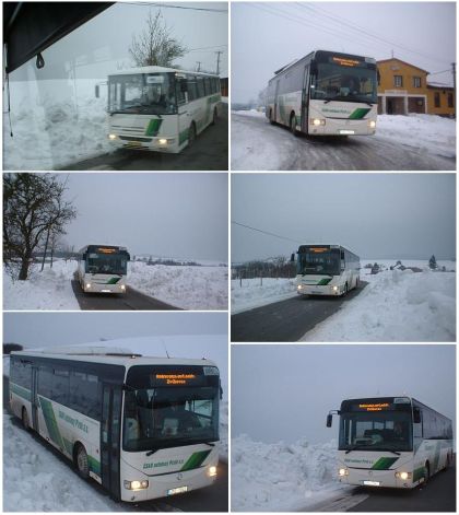 ČSAD autobusy Plzeň: Zimní variace na Radnicku  aneb 