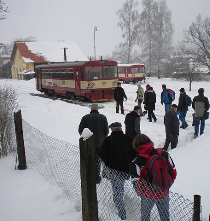 18.2. 2010: Zimním Bezdružickem vlakem a autobusem 