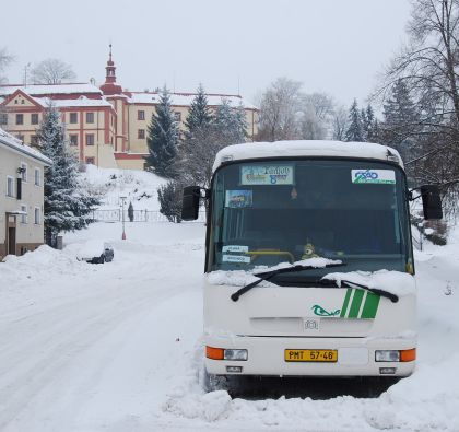 18.2. 2010: Zimním Bezdružickem vlakem a autobusem 