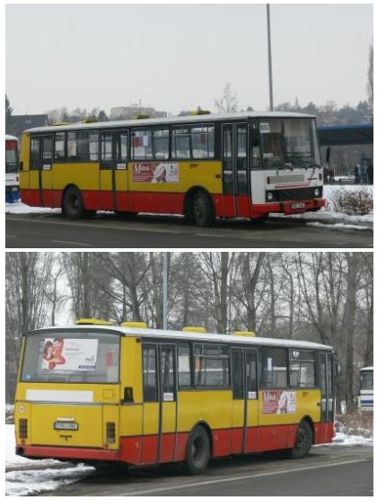 Nežli roztaje: Přehlídka Karos na autobusovém nádraží v Mělníku