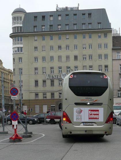 Objektivem čtenáře BUSportálu: Neoplan Cityliner společnosti Postbus ve Vídni