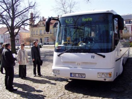 Představení nového autobusu SOR pro PID v Kouřimi, na jednom 