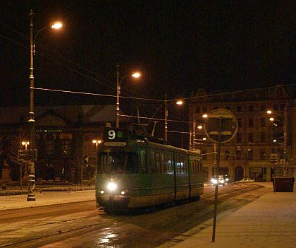 Poznaňské tramvaje 15. a 16.3.2010