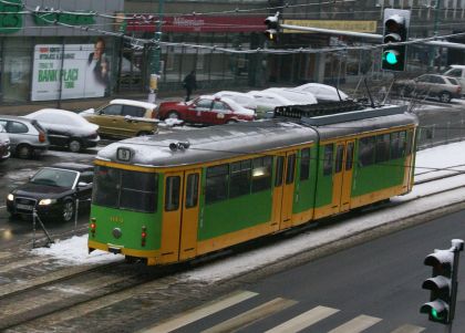 Poznaňské tramvaje 15. a 16.3.2010