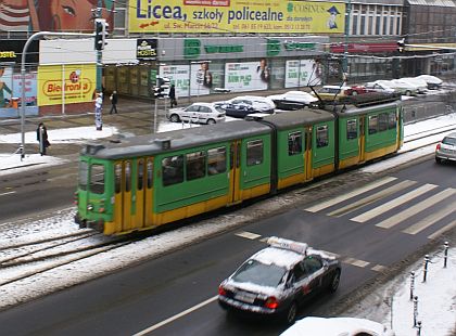 Poznaňské tramvaje 15. a 16.3.2010