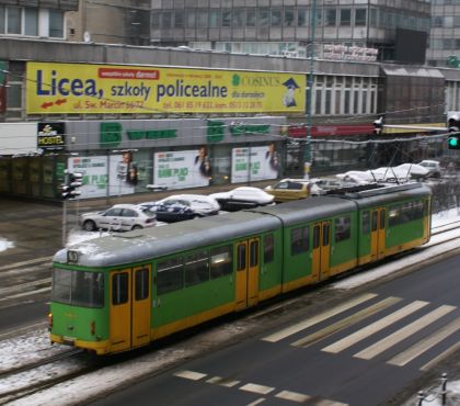 Poznaňské tramvaje 15. a 16.3.2010