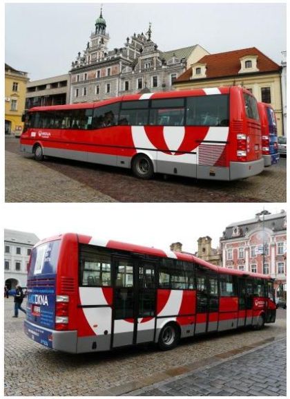 Zkušební provoz stálého oběhu nízkopodlažních autobusů na vybraných linkách 