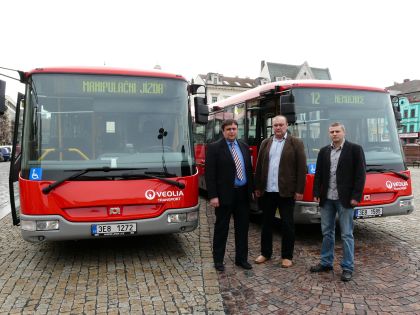 Zkušební provoz stálého oběhu nízkopodlažních autobusů na vybraných linkách 