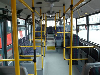 Zkušební provoz stálého oběhu nízkopodlažních autobusů na vybraných linkách 