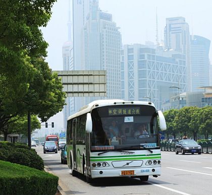 1500 autobusů Volvo pro EXPO v Šanghaji ve spolupráci s Sunwin Bus